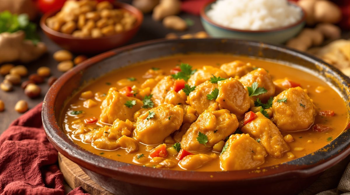 Poulet à la Moambé