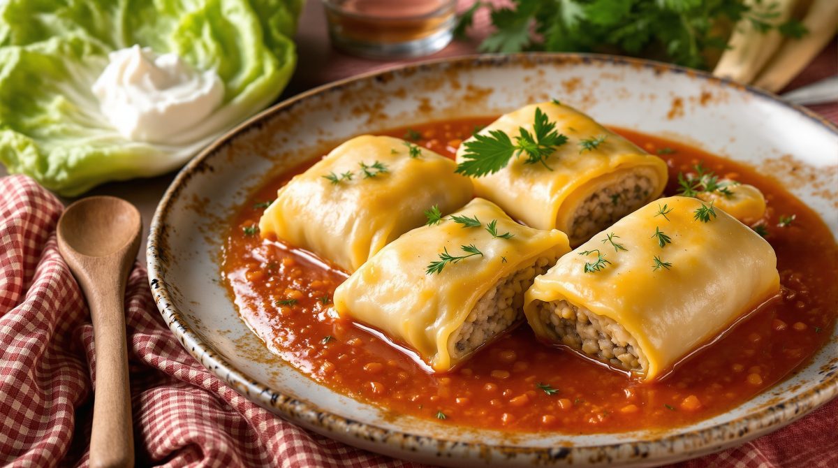 kåldolmere med savoykål