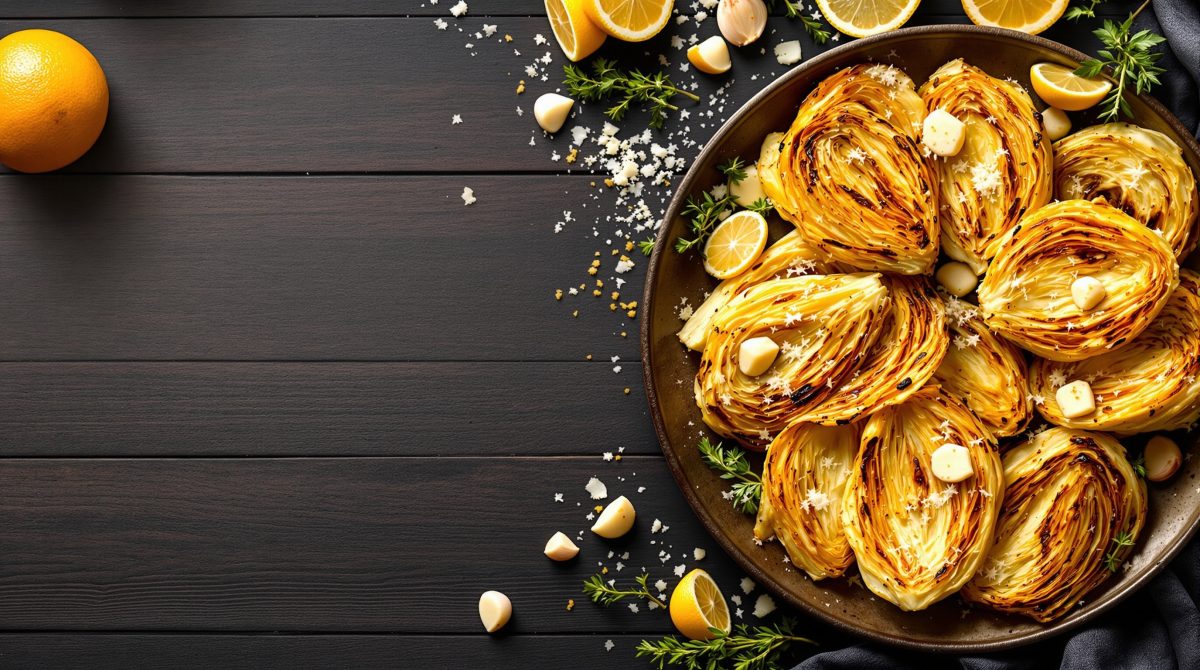 spidskål i ovn med citron