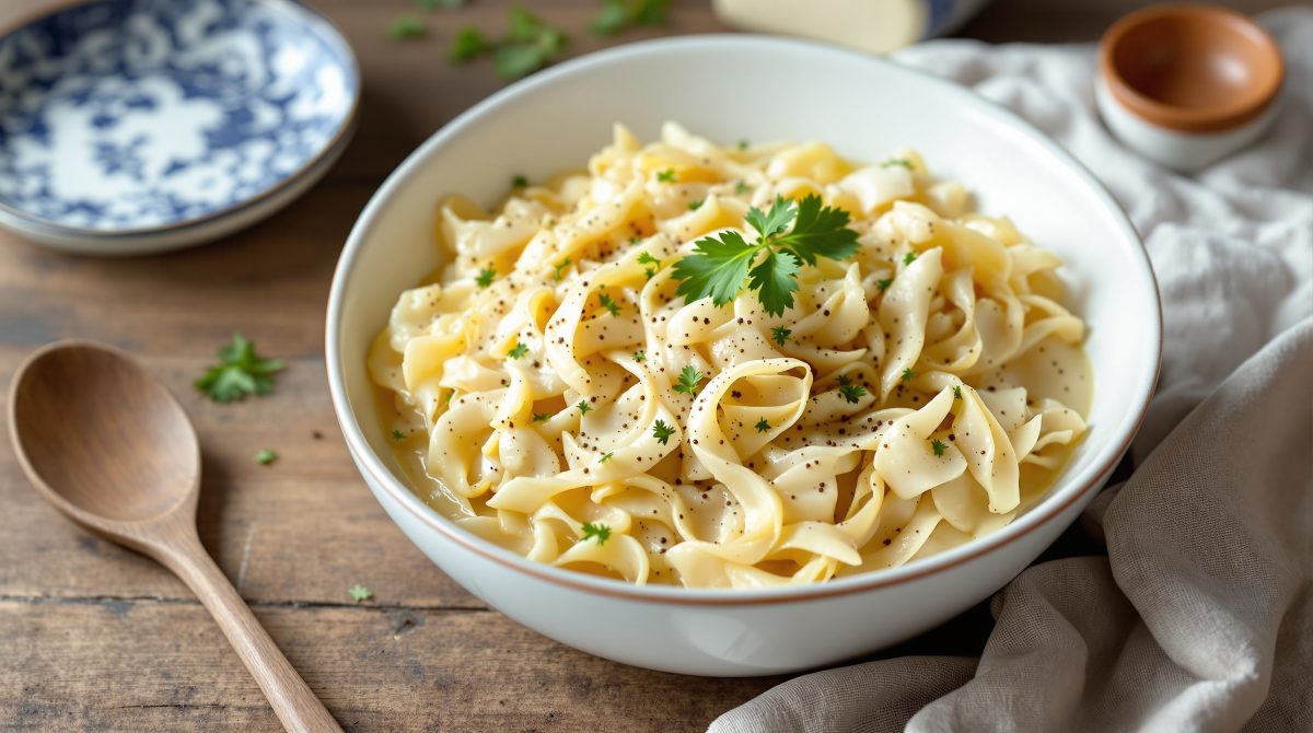 stuvet spidskål med fløde