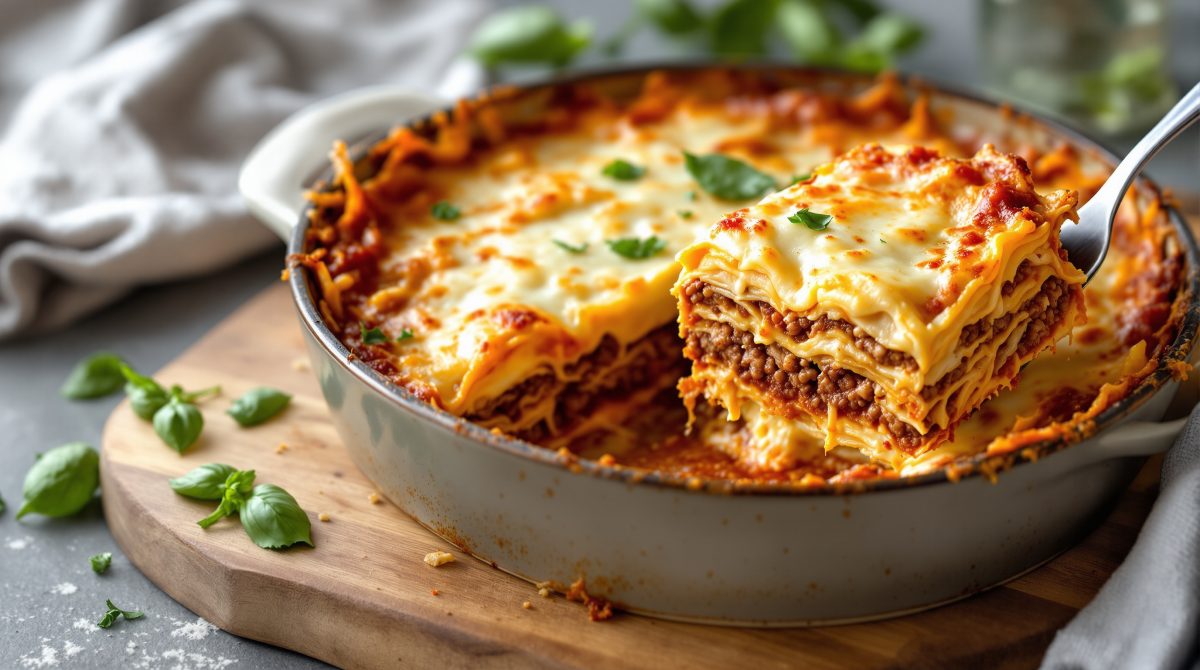lasagne med spidskål