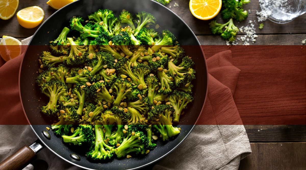 stegt broccoli med hvidløg