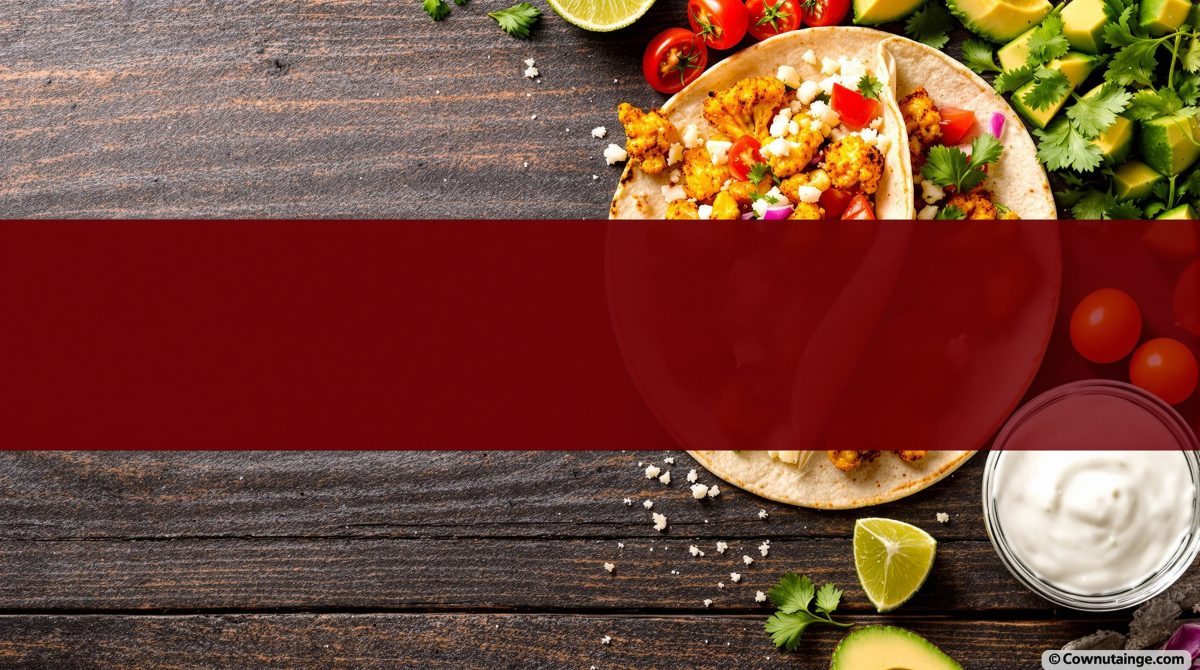 tacos med blomkål