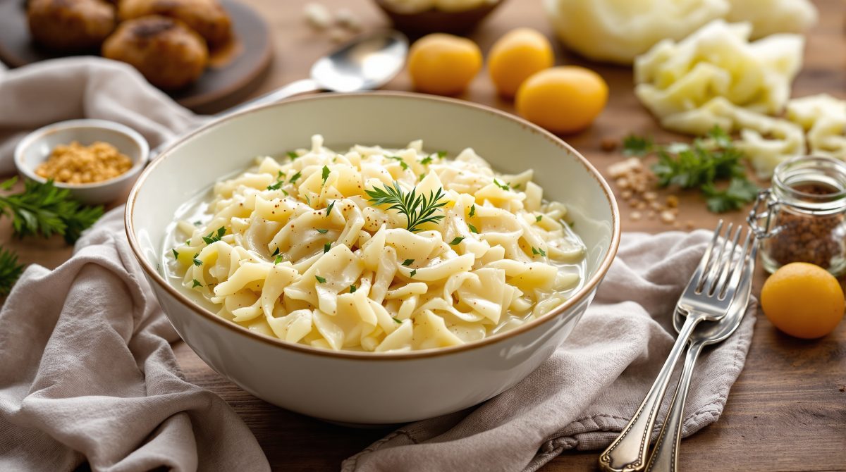 gammeldags stuvet hvidkål